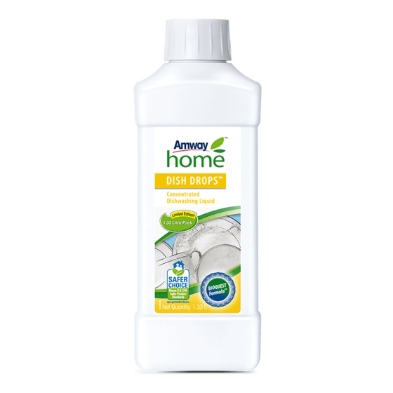 Dish Drops Concentrated Dishwashing Liquid 1.33 L Limited Edition Pack