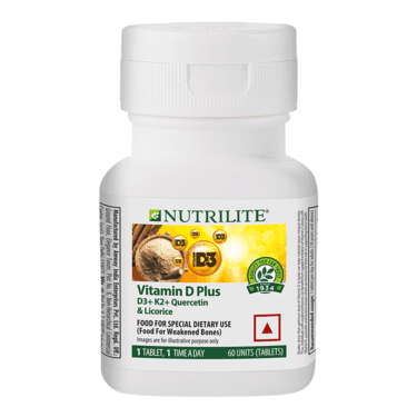Vitamin D Plus (D3+K2+Quercetin & Licorice)
