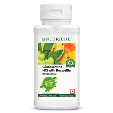 Glucosamine HCL with Boswellia 25% Extra Value Pack