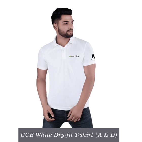 T-shirt | Dry Fit | White
