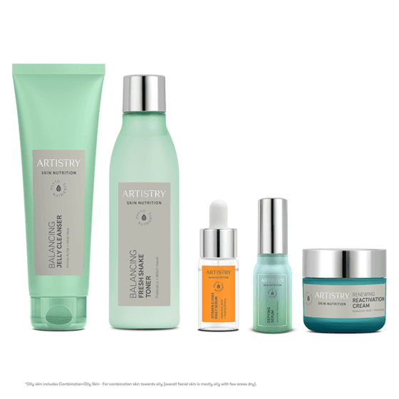 Oily Skin* Night Cleanser Toner Serums Night Cream for 20s