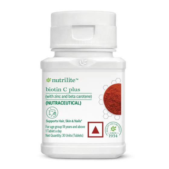 Nutrilite biotin C plus (with zinc and beta carotene)