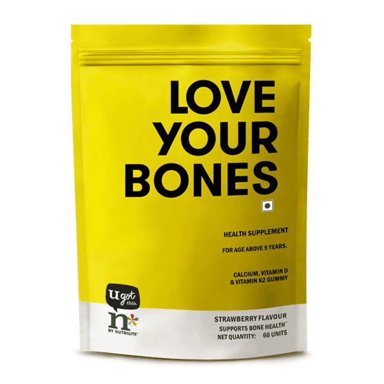 Love Your Bones Calcium, Vitamin D and Vitamin K2 Gummy