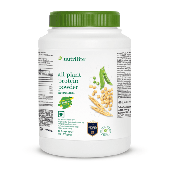 All Plant Protein Powder - Limited Edition Pack (1kg + 150gm Free)