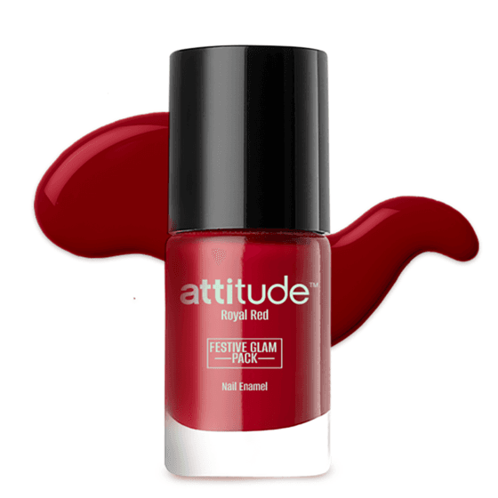 Royal Red Festive Glam Pack Nail Enamel 