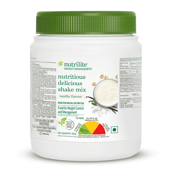 Weight Management Nutritious Delicious Shake Mix Vanilla Flavor