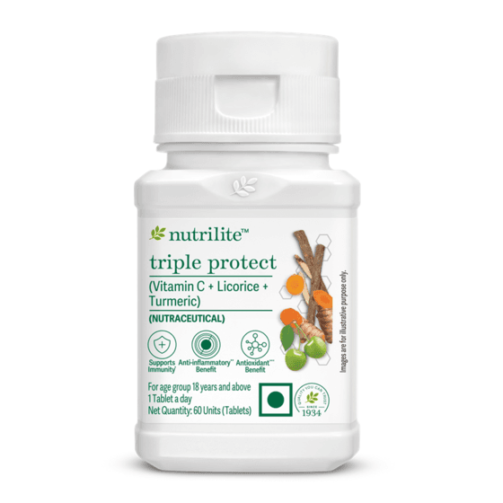 Nutrilite Triple Protect (Vitamin C + Licorice + Turmeric)