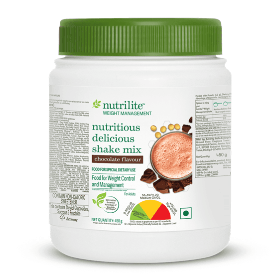 Weight Management Nutritious Delicious Shake Mix Chocolate Flavor