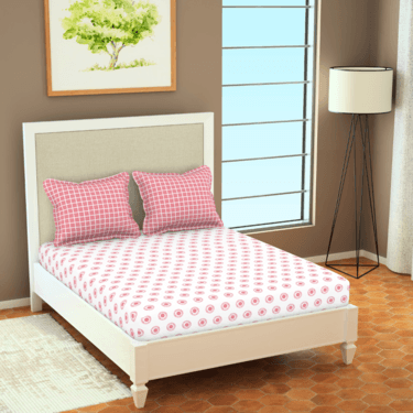 Antibacterial Pink Bedsheet