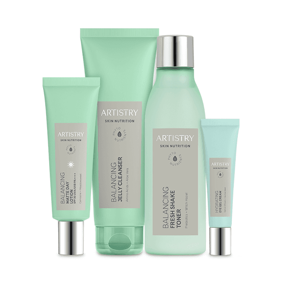 Skin Nutrition Balancing Solution Set for Oily Skin