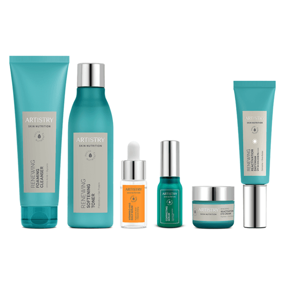 Dry Skin* Morning Regimen for 40+