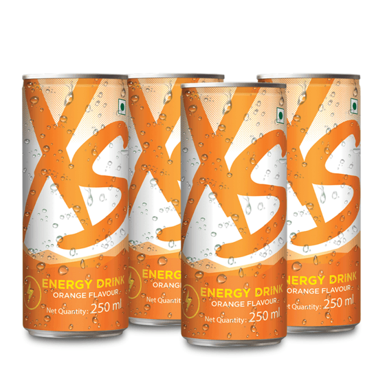 XS ENERGY DRINK ORANGE (PACK OF 6) LRSE